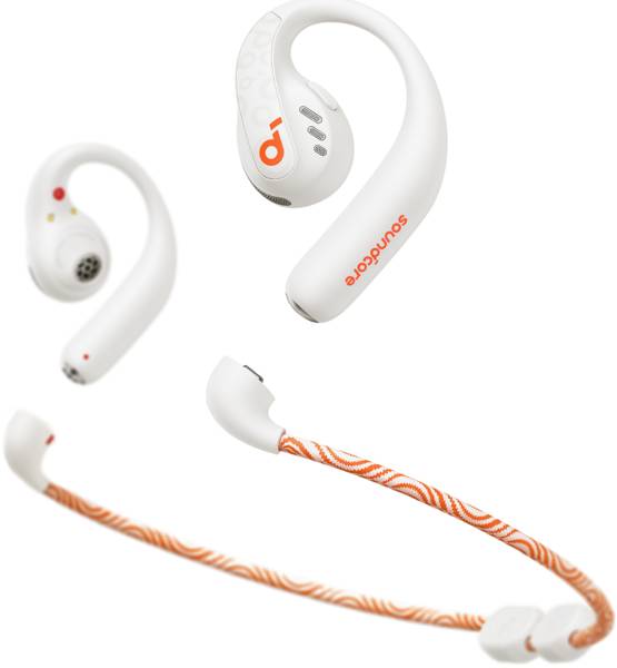 Фото - Навушники вкладиші бездротові TWS Anker SoundСore AeroFit Pro White (A3871G21)