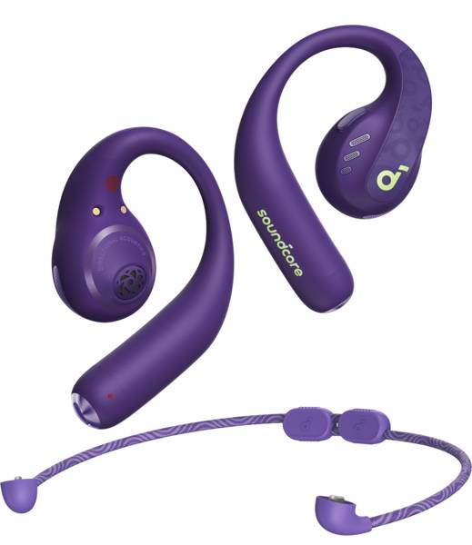 Фото - Навушники вкладиші бездротові TWS Anker SoundСore AeroFit Pro Purple (A3871GQ1)