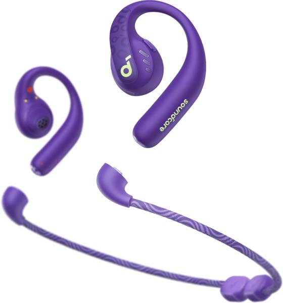 Фото - Навушники вкладиші бездротові TWS Anker SoundСore AeroFit Pro Purple (A3871GQ1)