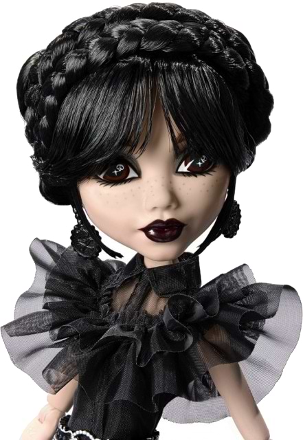 Фото - Колекційна лялька Monster High Венздей "Танці Rave'N", Monster High X Wednesday (HXJ03)