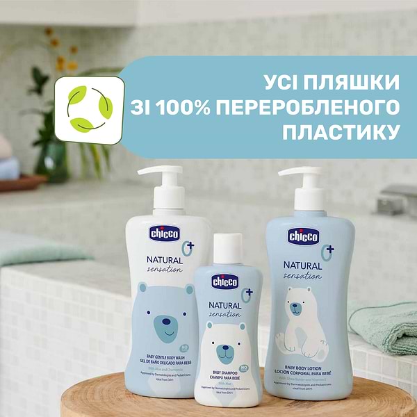 Фото - Шампунь для дітей Chicco Без сліз Natural Sensation 500 мл (11531.00)