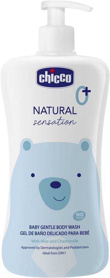 Гель для душа детский Chicco Без Слез Natural Sensation 500 мл (11516.00)