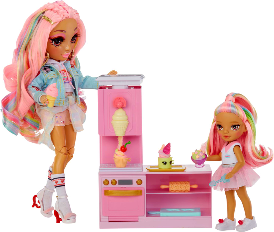 Кукольный набор Rainbow High Littles – КОНДИТЕРСКАЯ КЕНДИ с аксесс. (522058)