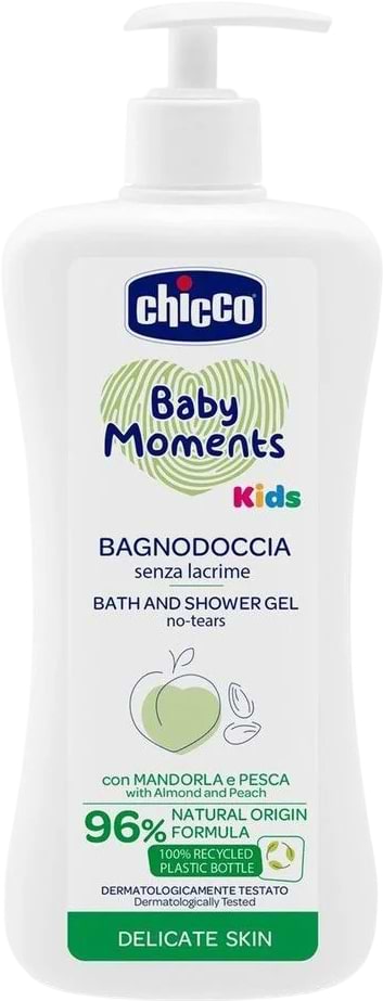 Фото - Гель для душа дитячий Chicco Baby Moments Kids 500 мл (10247.00)