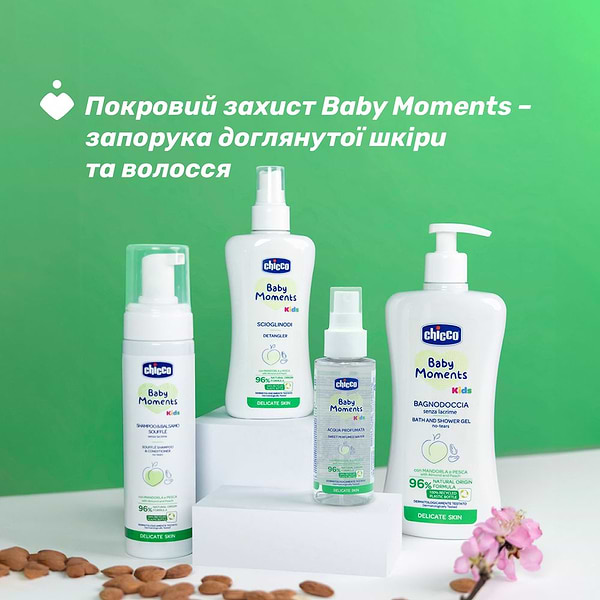 Фото - Гель для душа дитячий Chicco Baby Moments Kids 500 мл (10247.00)