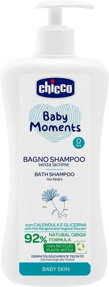 Фото - Шампунь для детей Chicco Без Слез Baby Moments 750 мл (10592.00)