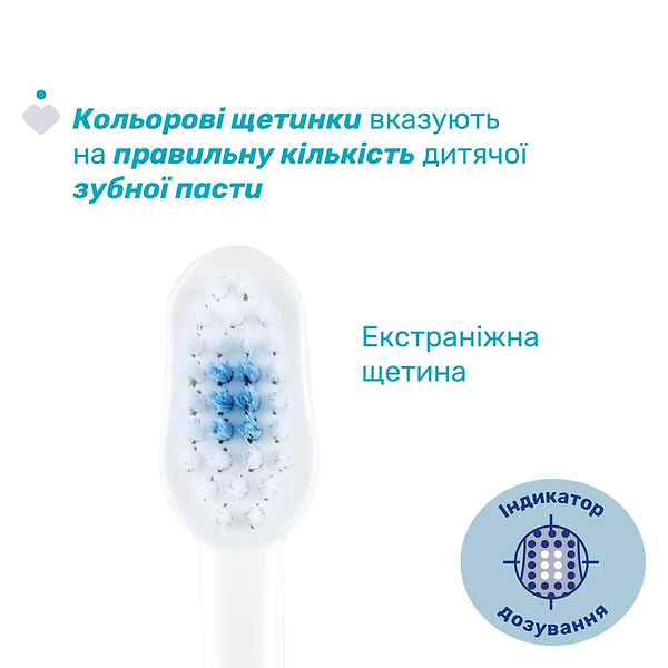 Фото - Зубна щітка мануальна дитяча Chicco 3-6 років (хлопчик) (12083.11)