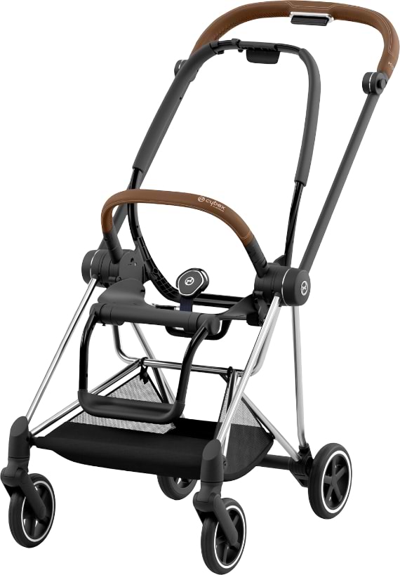 Фото - Шасі для коляски Cybex Mios & каркас Chrome Brown (521002507)