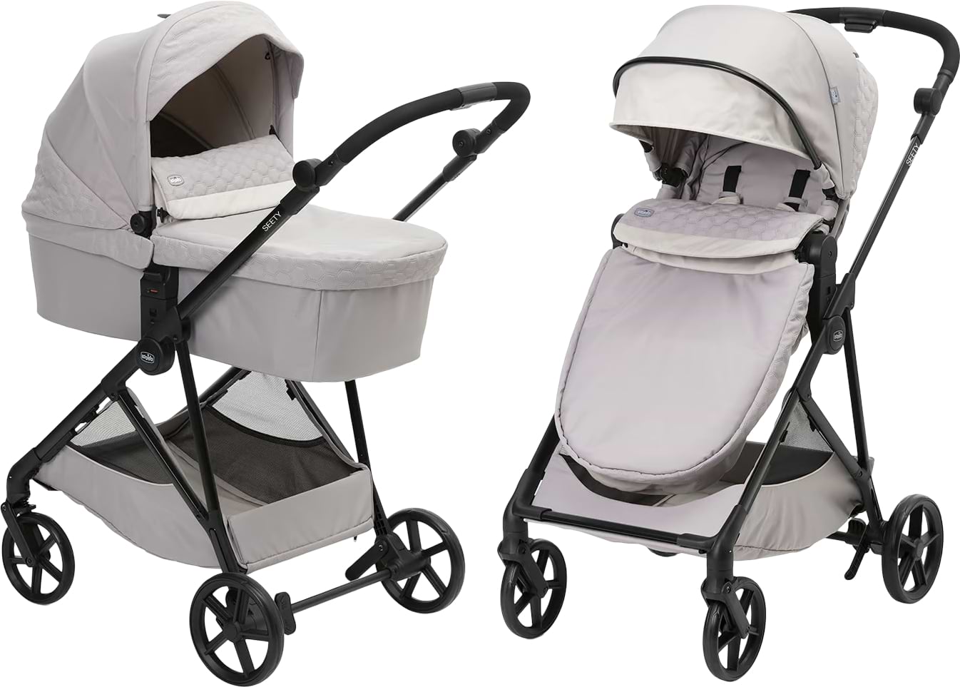 Коляска универсальная 2 в 1 Chicco 2 в 1 Seety (87097.70.01)