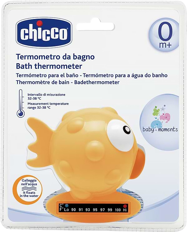 Фото - Термометр для ванни Chicco Рибка жовтий (06564.00)