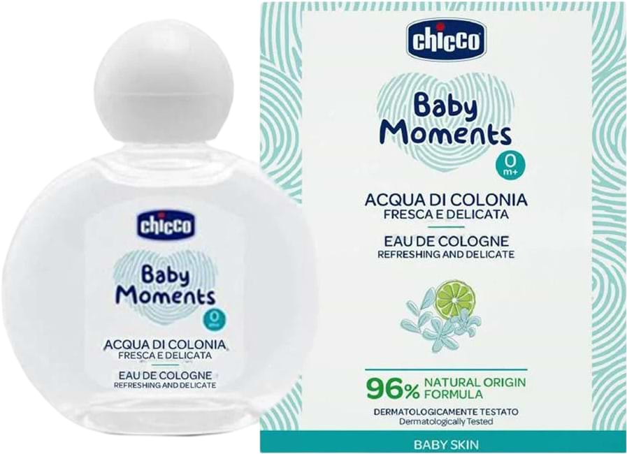 Набор косметики Chicco Одеколон детский освежающий Baby Moments 100 мл (10599.00)