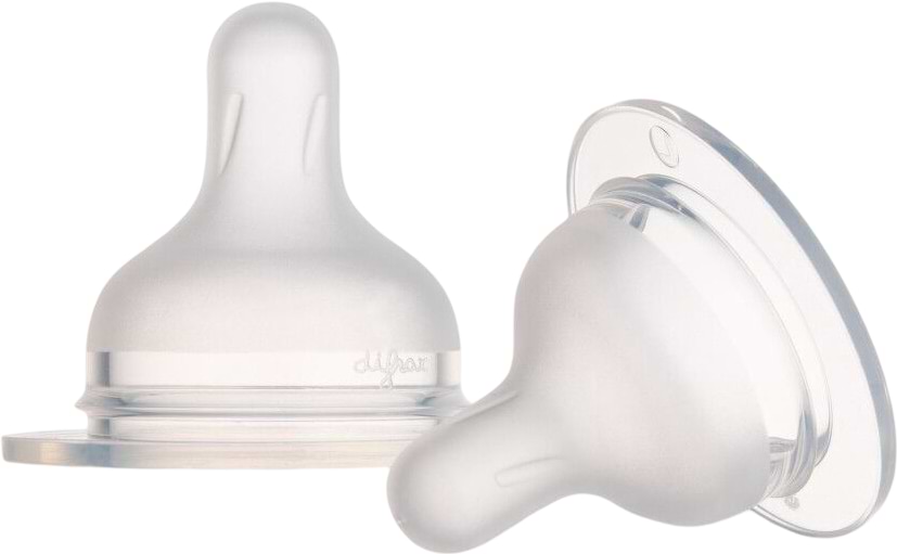 Малий потік соска дитяча силіконова Canpol babies S-Shape M повільна 2 шт. (59/892)