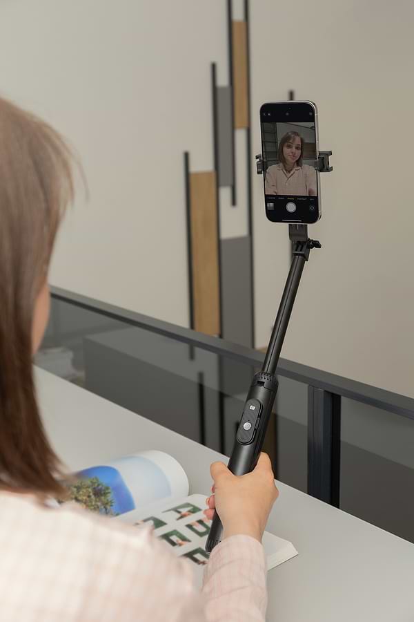 Фото - Трипод для селфі Proove Magnet Stick Pro 1540mm black (MPSP00002001)