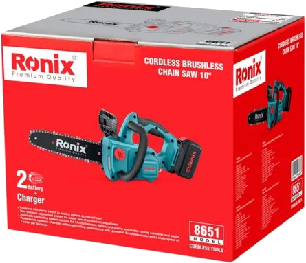 Фото - Ланцюгова пила Ronix 20Вт (8651)