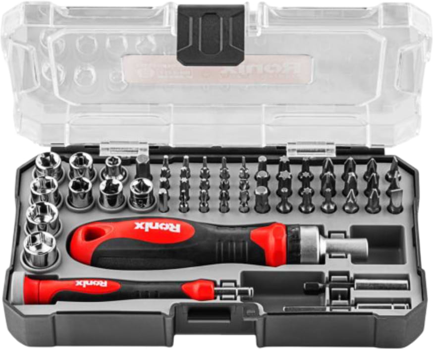 Набір викруток Ronix 56 шт. (RH-2717) - Фото 1