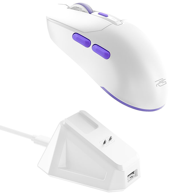 Фото - Мышь беспроводная игровая Proove Gaming Rate Pro with Charging Dock white (WMRPCD022002)