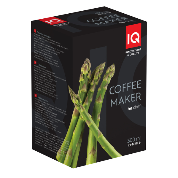 Фото - Уценка - Кофеварка гейзерная IQ Be Chef 6 чаш. (IQ-12101-6)
