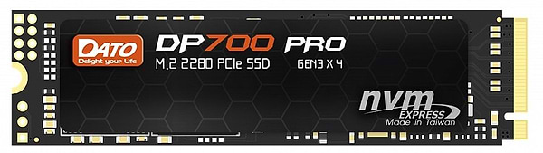 Фото - SSD-накопитель внутренний Dato DP700 Pro M.2 2280 PCIe 3.0 x4 NVMe 3D NAND (DP700PSSD-256GB)