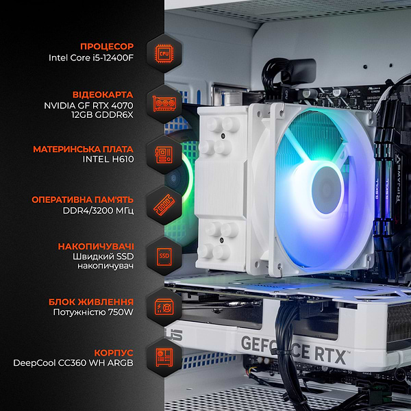 Фото - Системный блок Expert PC Ultimate (I12400F.32.S1.4070.A6274)