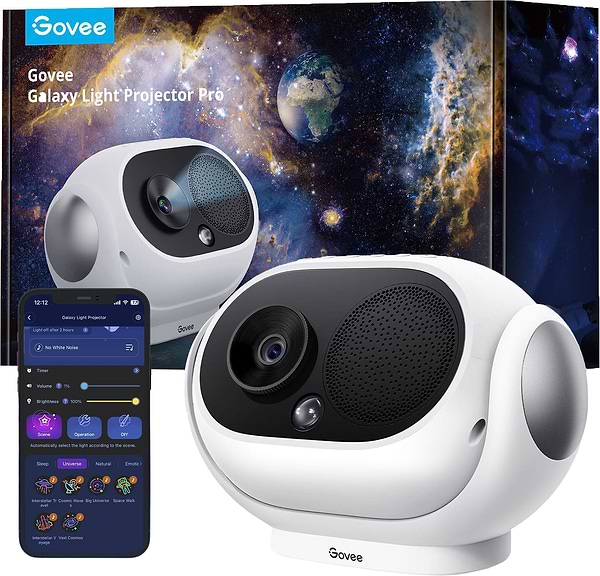 Фото - Нічник дитячий Govee H6092 Galaxy Star Projector (H6092301)