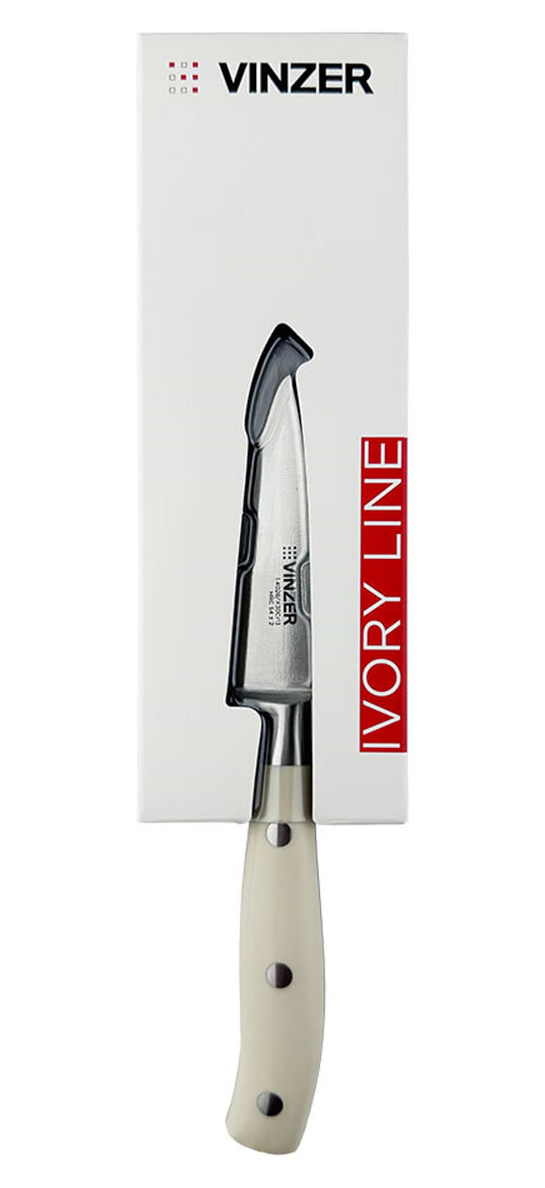 Фото - Нож для овощей Vinzer Ivory Line 8.7 см (50273)