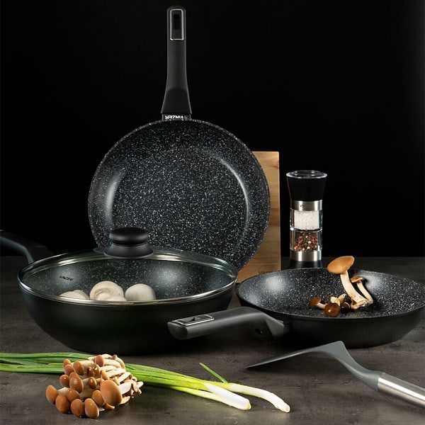 Фото - Млинок для спецій Vinzer двосекційний (50191)