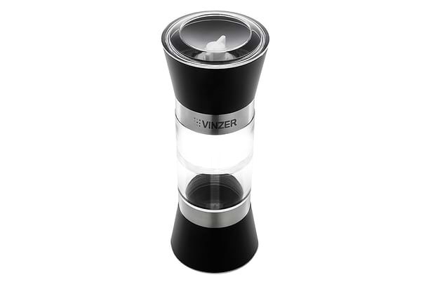 Фото - Млинок для спецій Vinzer двосекційний (50191)