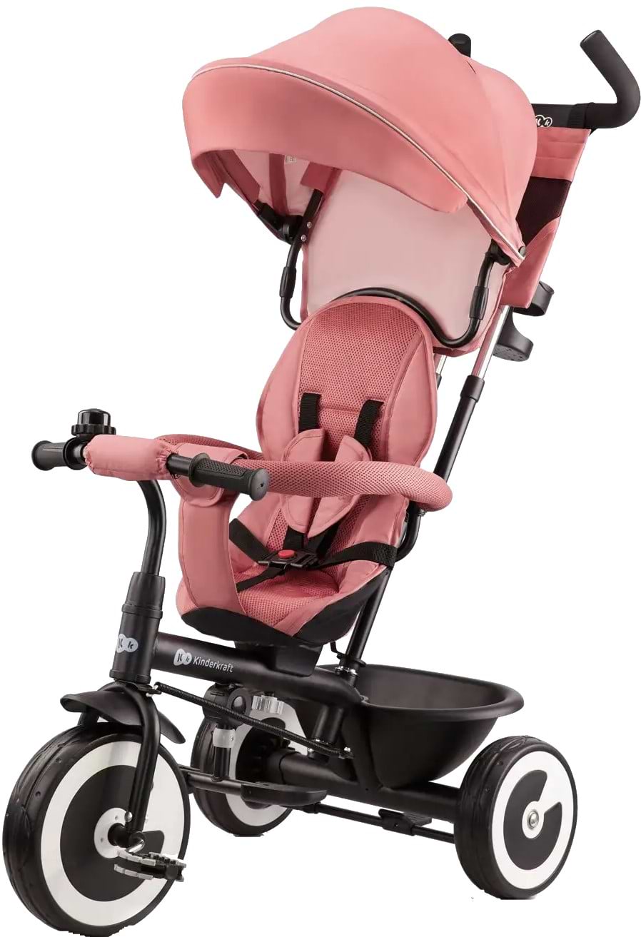 Триколісний велосипед Kinderkraft Aston Rose Pink (KRASTO00PNK0000)