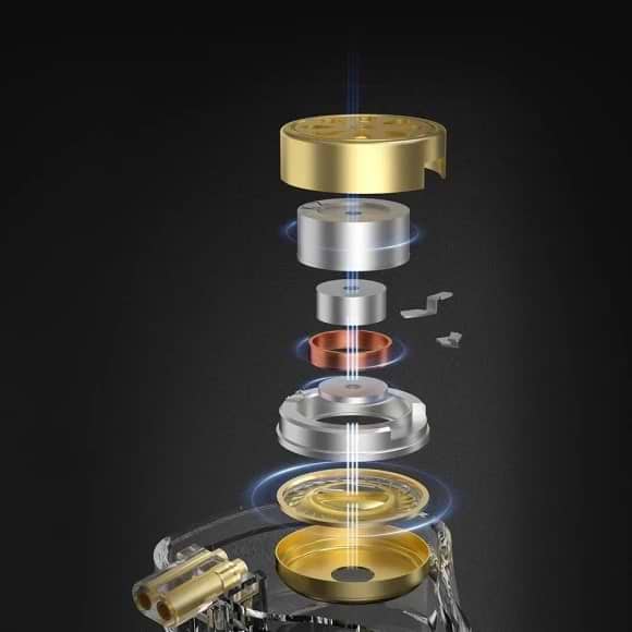 Фото - Навушники вкладиші дротові Knowledge Zenith ZSN Pro 2 Mic Blue