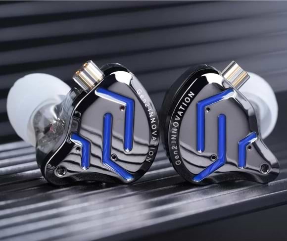 Фото - Навушники вкладиші дротові Knowledge Zenith ZSN Pro 2 Mic Blue