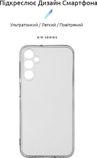 Фото - Чехол для смартфона Armorstandart Air Series for Samsung A24 4G (A245) Camera cover Transparent (ARM68187)