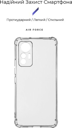 Фото - Чохол для смартфону Armorstandart Air Force for Xiaomi 12 Lite 5G Camera cover Transparent (ARM67965)