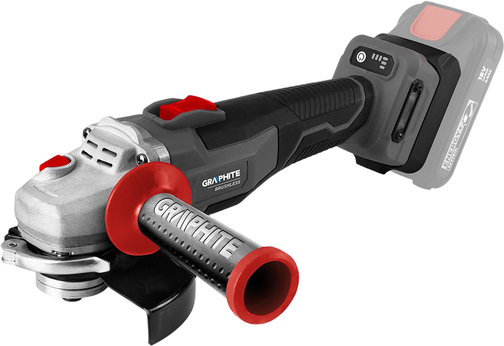 Болгарка GRAPHITE Energy+ без АКБ та ЗП (58GE142)
