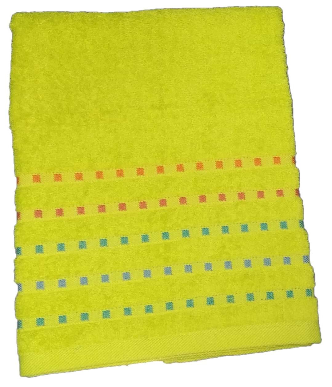 Рушник банний Zastelli Мозаїка 70х140 см зелений (09538-000836)