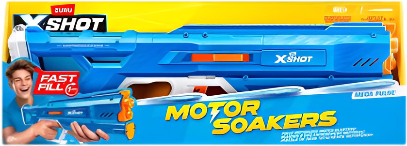Водяний бластер
 ZURU X-Shot Fast Fill Medium Motor Soaker (118159)