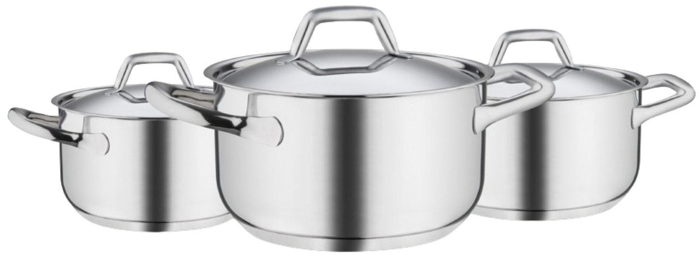 Набір каструль Barazzoni CHEF LINE 6 шт. (163906) - Фото 1