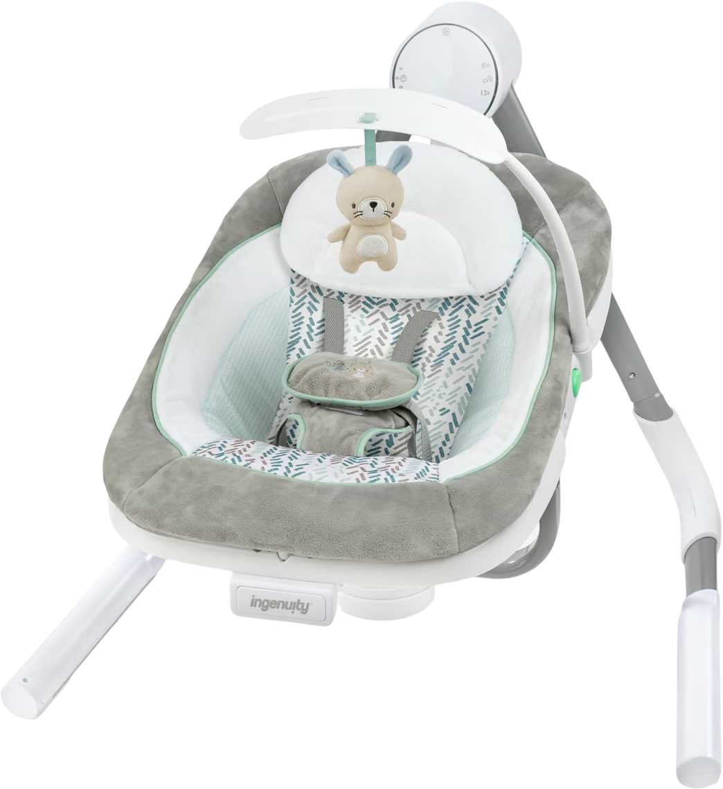 Купити Крісло-качалка Ingenuity AnyWay Sway-Spruc (12058) - Фото 1 Крісло-качалка Ingenuity AnyWay Sway-Spruc (12058) - Фото 1