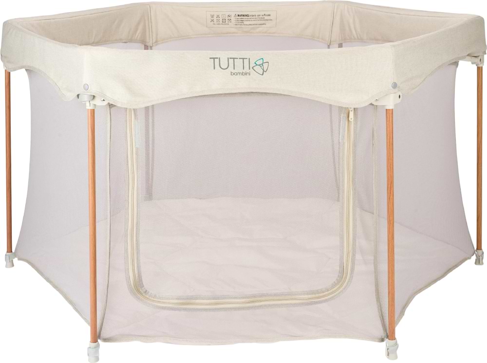 Манеж класичний Tutti Bambini Hexa бежевий (511800/EC)