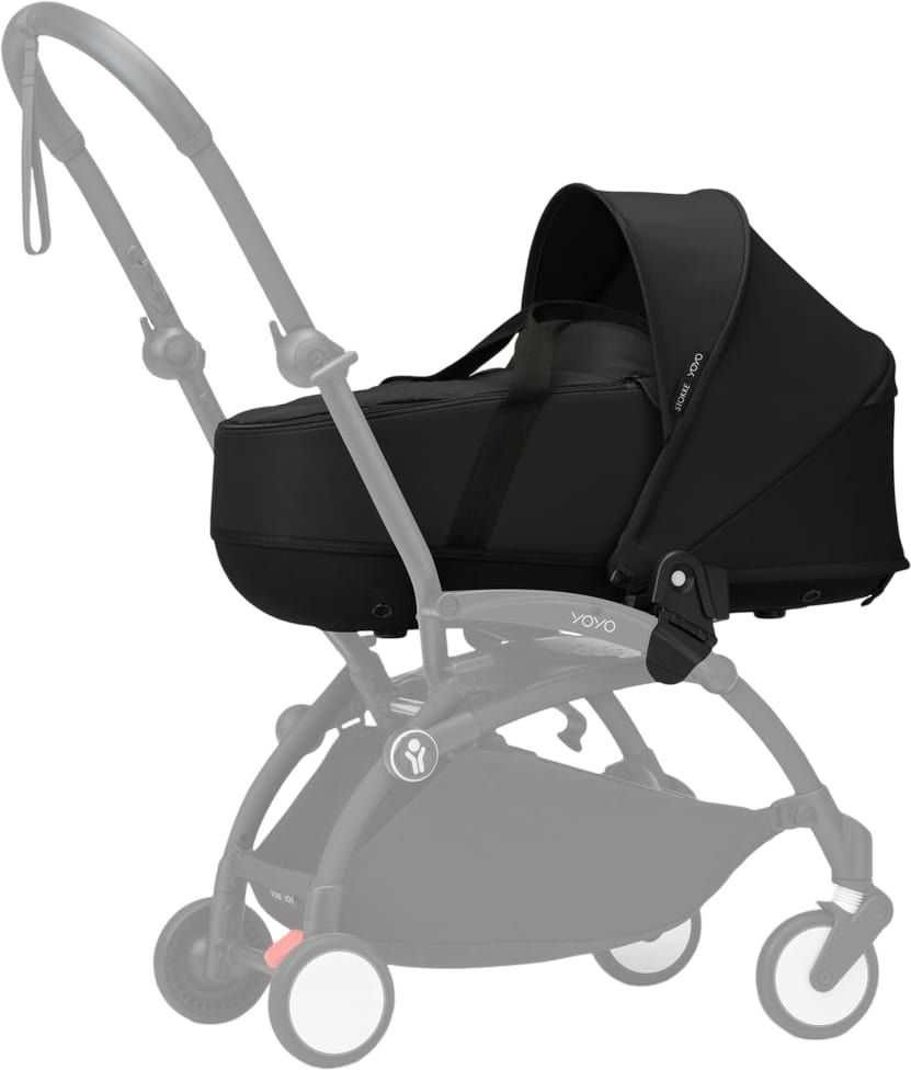 Люлька для коляски Stokke YOYO newborn shell Black (646303)