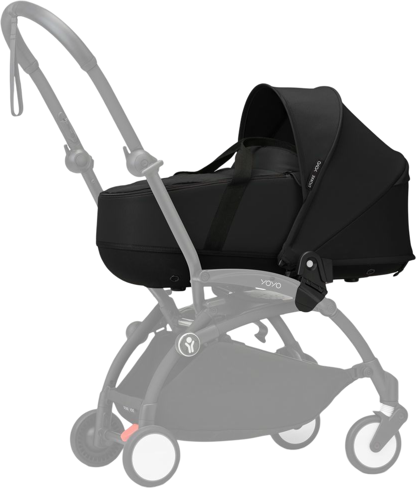 Люлька для коляски Stokke YOYO newborn shell Black (646303)