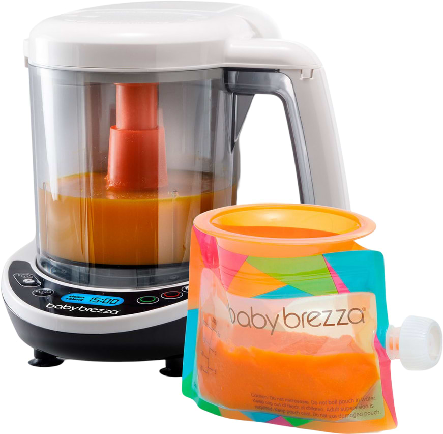 Купить Блендер-пароварка для детей Baby Brezza One Step Deluxe (BRZ00141) - Фото 1 Блендер-пароварка для детей Baby Brezza One Step Deluxe (BRZ00141) - Фото 1