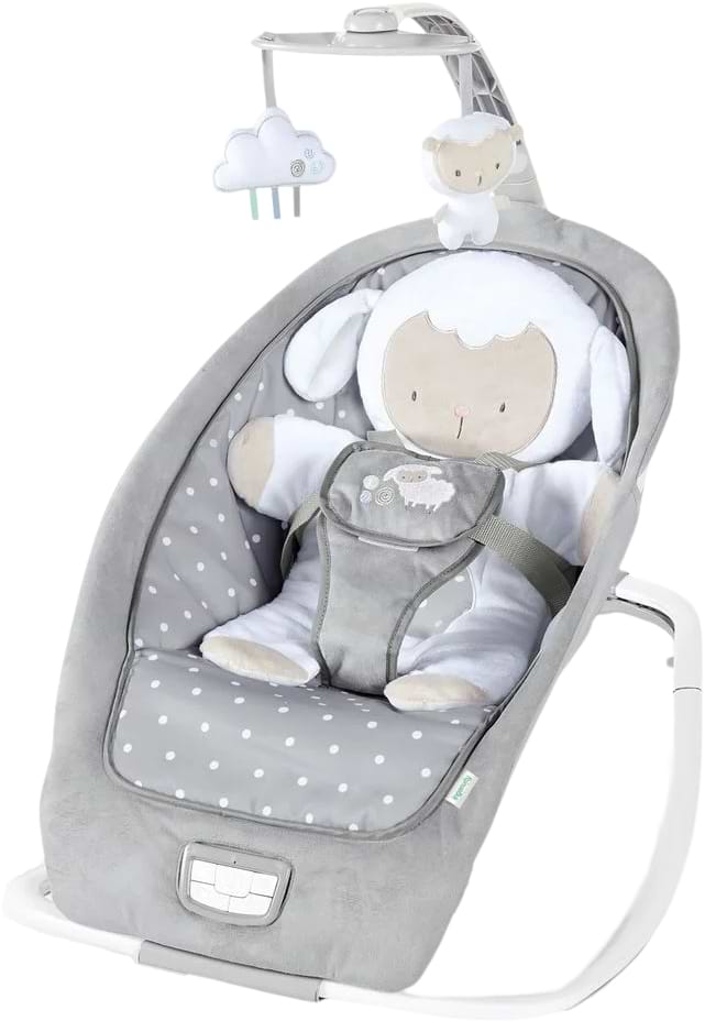 Купити Крісло-шезлонг Ingenuity 2 в 1 Cuddle Lamb (12118) - Фото 1 Крісло-шезлонг Ingenuity 2 в 1 Cuddle Lamb (12118) - Фото 1