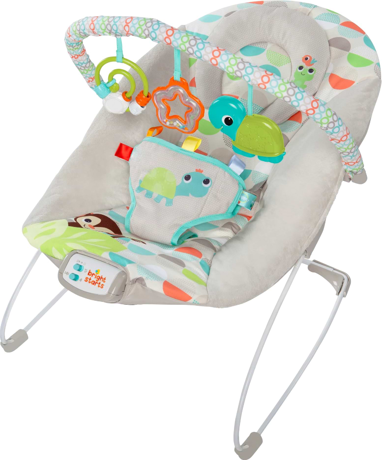 Купити Крісло-шезлонг Bright Starts Happy Safari Bouncer (11508) - Фото 1 Крісло-шезлонг Bright Starts Happy Safari Bouncer (11508) - Фото 1