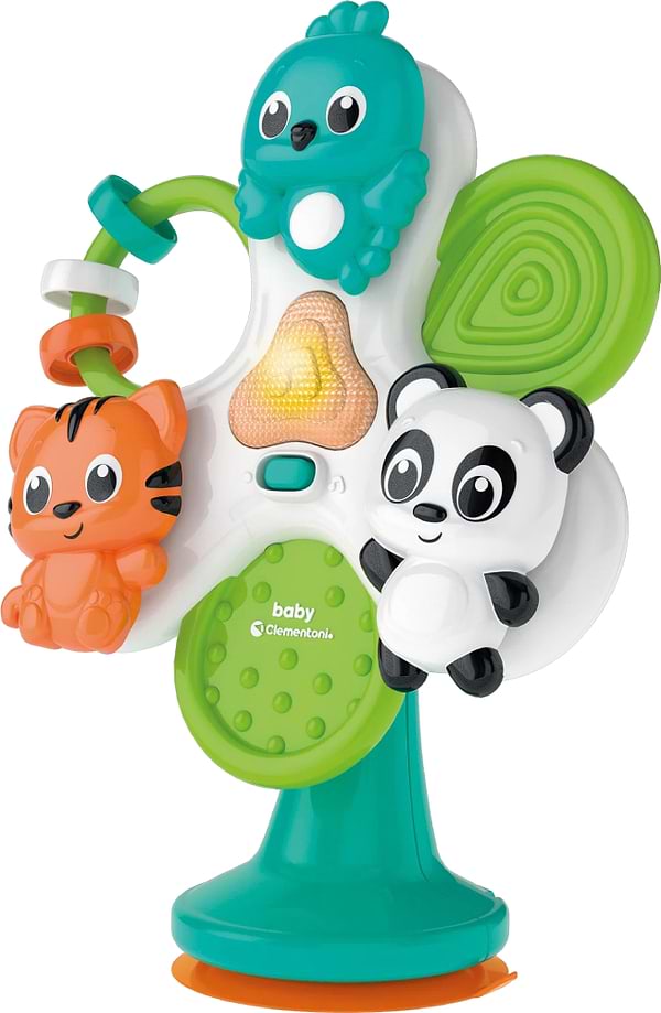 Фото - Интерактивная игрушка пластиковая Clementoni Round & Round Animals (17915)
