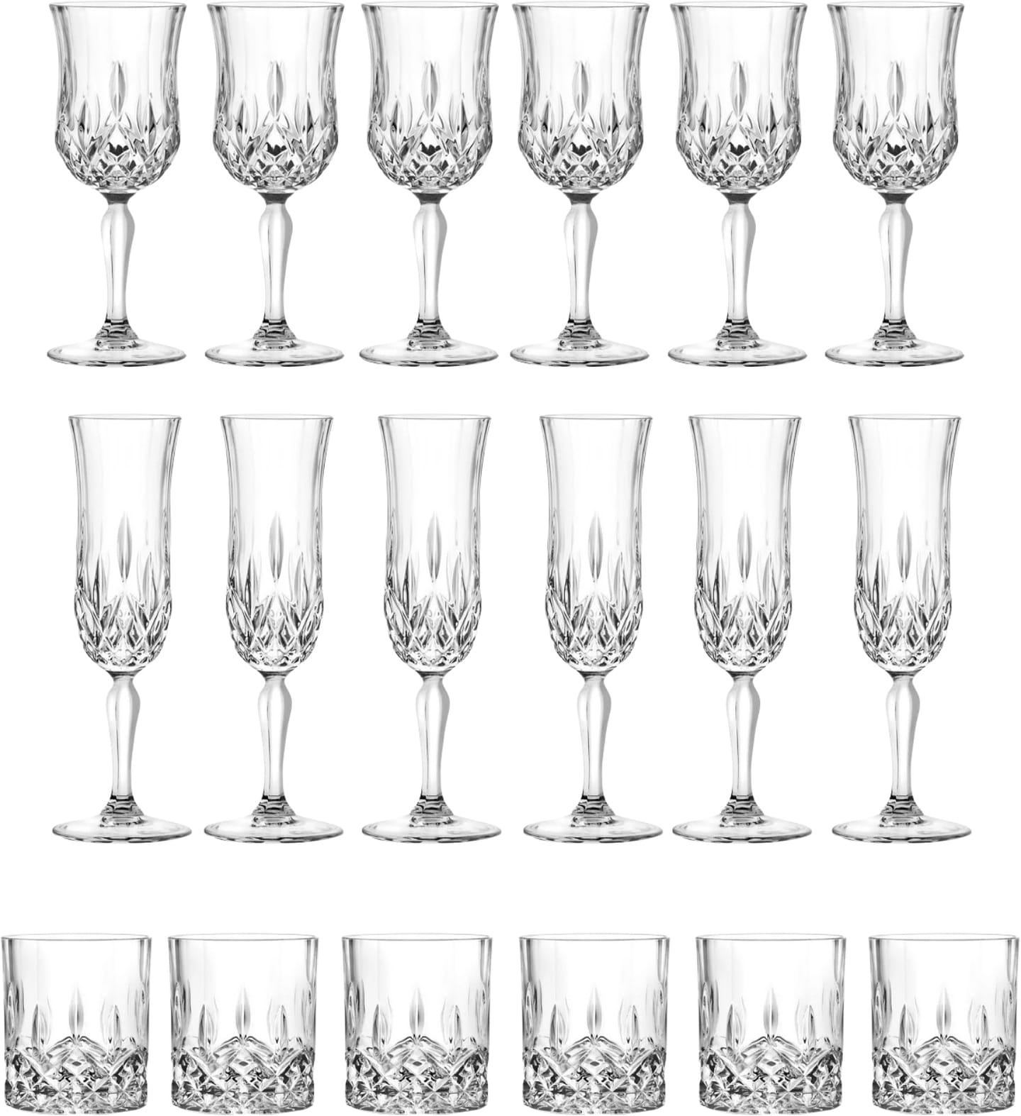 Набір келихів RCR OPERA 18 пр. (73378020106) - Фото 1