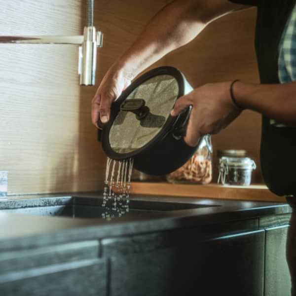 Фото - Каструля Fiskars Hard Face 5 л (1075527)