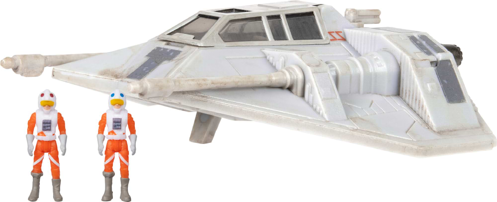 Коллекционная фигурка STAR WARS Medium Vehicle Транспорт и фигурка Snowspeeder (Luke Skywalker) 12.5 см (SWJ0023) - Фото 1