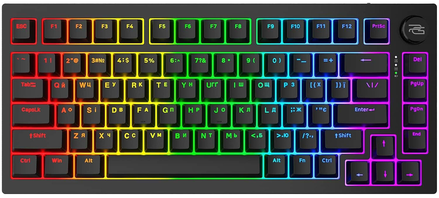 Клавиатура беспроводная игровая Proove Gaming Coupe (Ukraine Layout) Black (WKCP00022401) - Фото 1