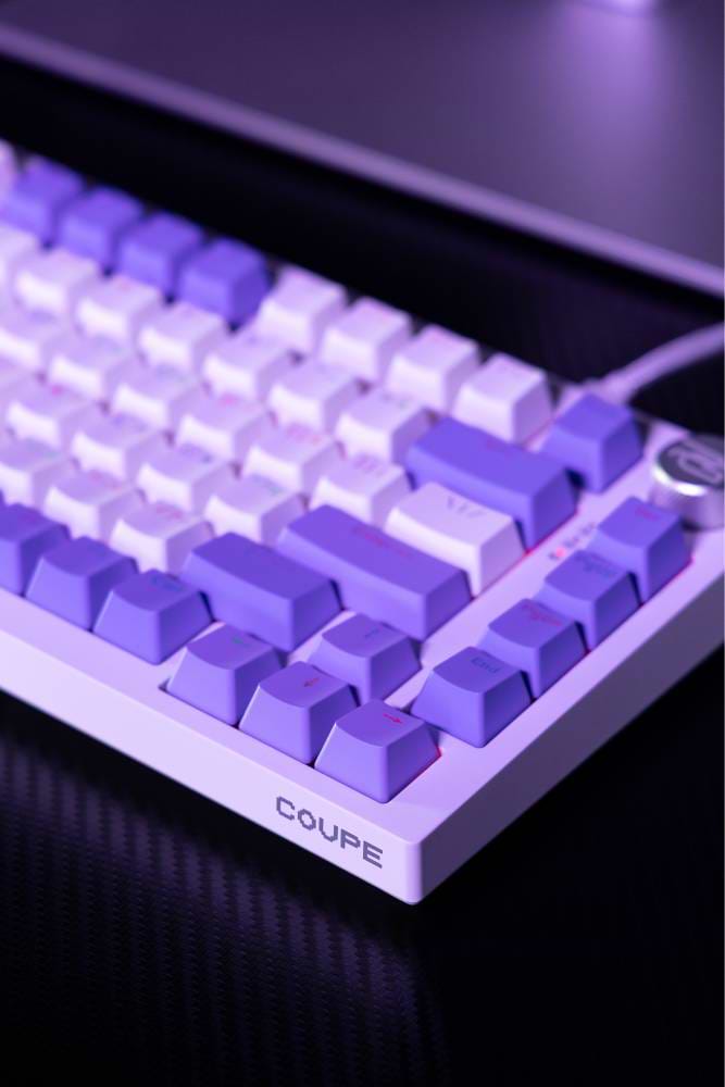 Фото - Клавіатура бездротова ігрова Proove Gaming Coupe (Ukraine Layout) White (WKCP00022402)