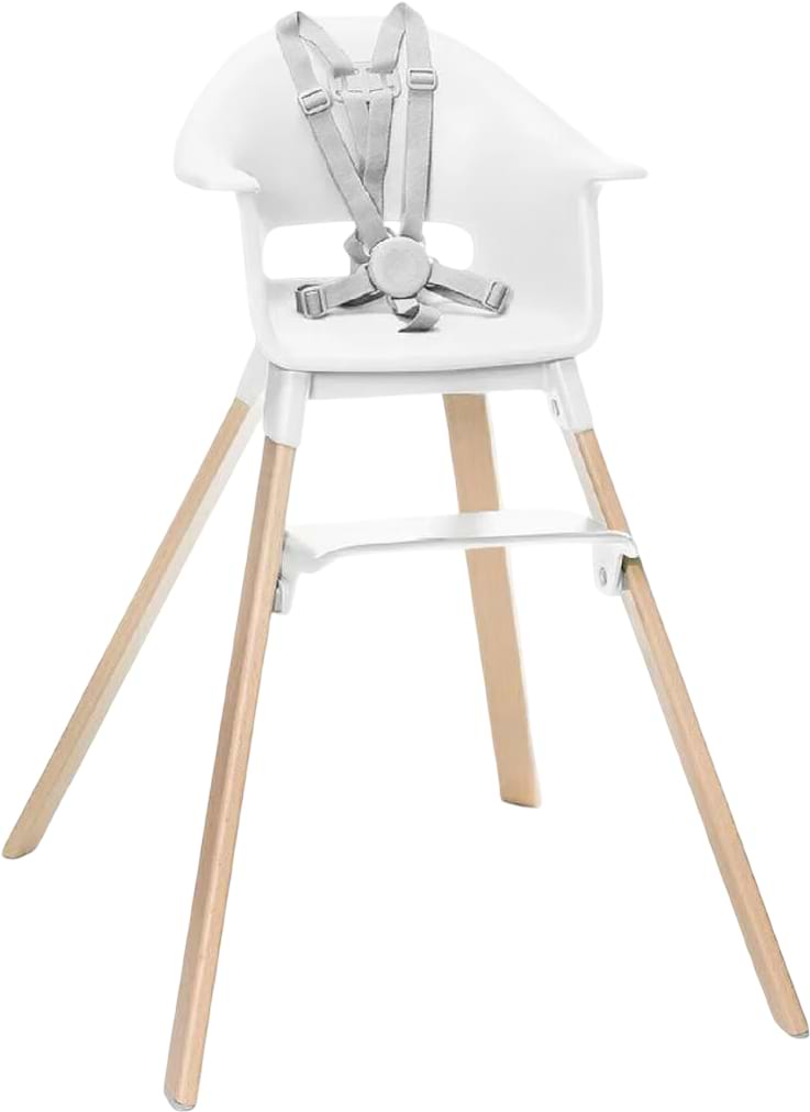Купить Стульчик для кормления классический Stokke Clikk White (552004) - Фото 1 Стульчик для кормления классический Stokke Clikk White (552004) - Фото 1